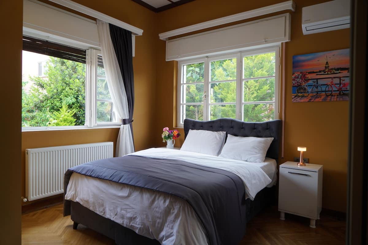 Suíte luxo | 1 quarto, roupas de cama de algodão egípcio, roupas de cama premium