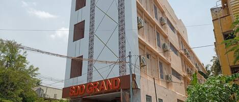 Voorkant van accommodatie