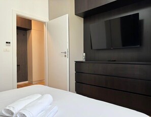 1 soverom, strykejern/-brett, wi-fi og sengetøy