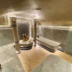 Salas de tratamiento para parejas, baño turco, tratamientos corporales