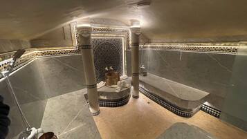 Espace de soins pour les couples, hammam, soins corporels