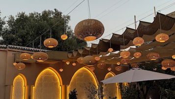 Front of property – evening/night