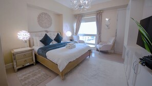 Executive Single Room, Sea View | Soundproofing, iron/ironing board, free WiFi - ROYAL BEACH RESIDENCES (Dubai)
