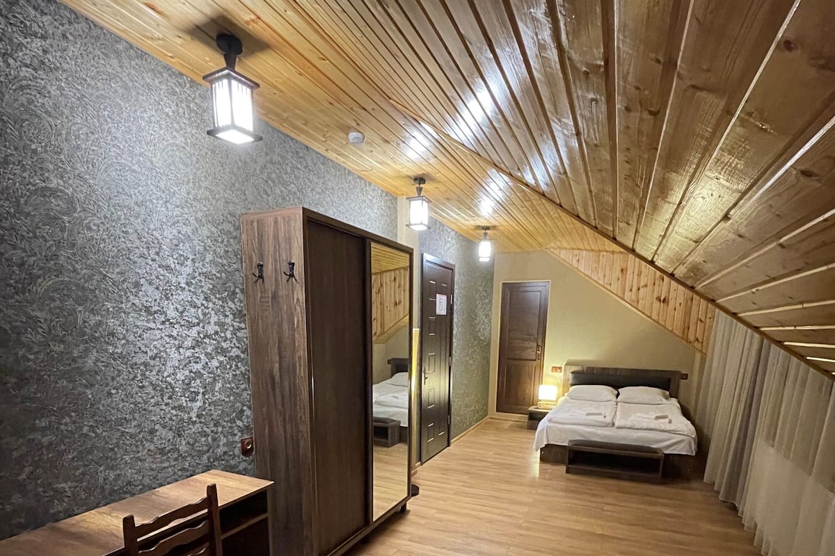 Familien-Dreibettzimmer | Bettwäsche aus ägyptischer Baumwolle, hochwertige Bettwaren