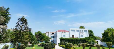 Façade de l’hébergement