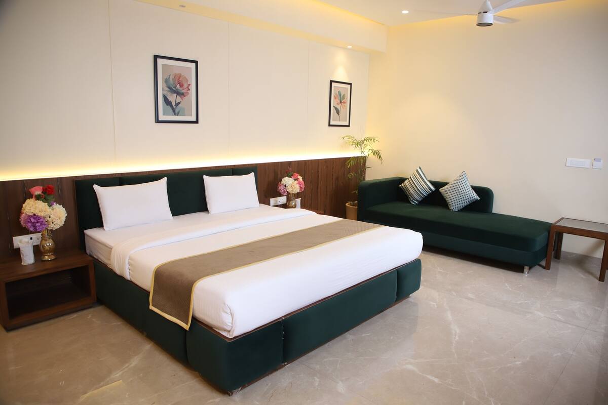 Phòng Suite phong cách cổ điển | 1 phòng ngủ, bàn, truy cập Internet không dây miễn phí, bộ trải giường 