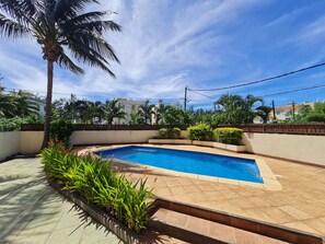 Pool - Le Mirage Cozy Beach Apartment, 5 min walk to the beach. Enjoy sunset view (Flic en Flac)