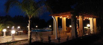 Romantic Italian villa with superb pool and beautiful gardens close to Oria