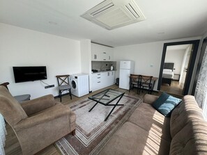 Deluxe Condo | Living area - Ertu tatil evleri (Dalaman)