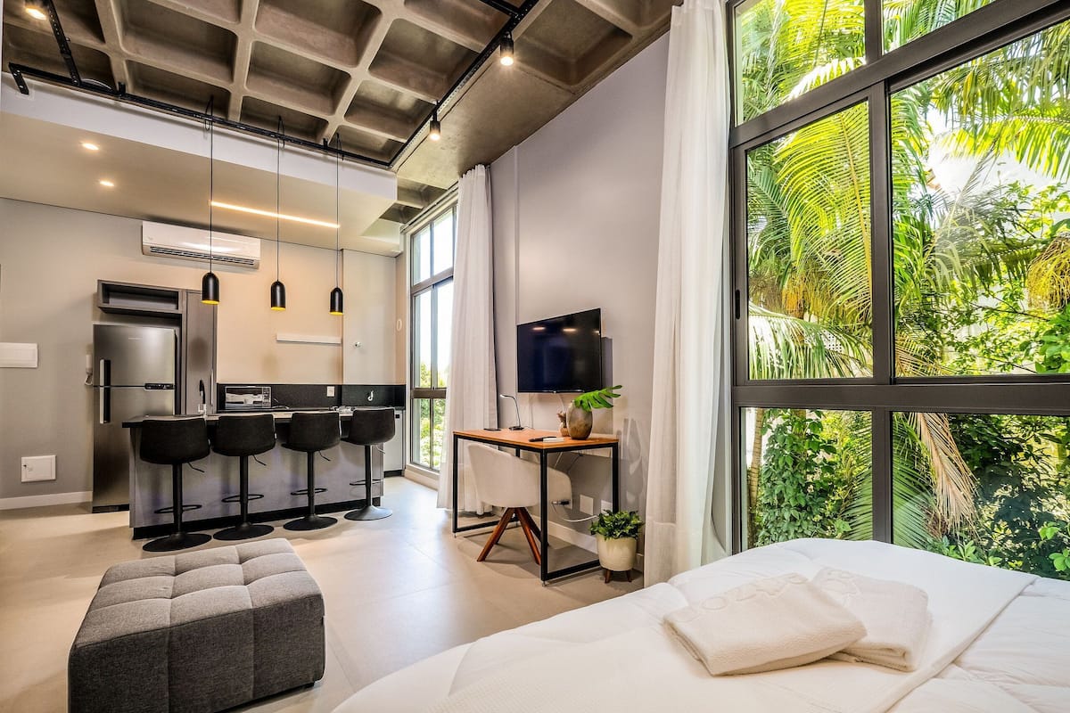Studio | 1 chambre, fer et planche à repasser, Wi-Fi gratuit