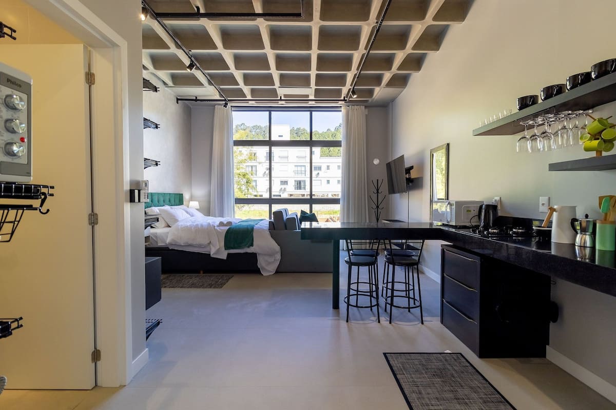 Appartement | 1 chambre, fer et planche à repasser, Wi-Fi gratuit