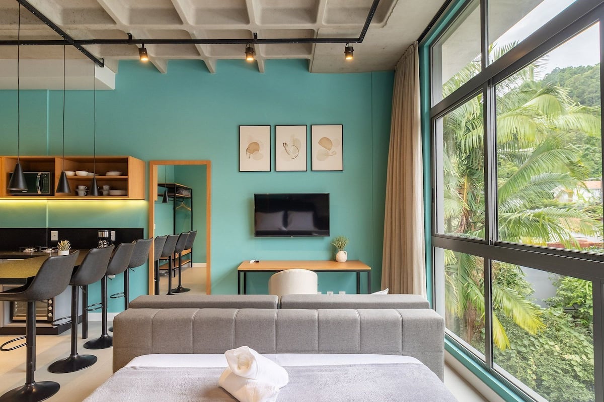 Appartement | 1 chambre, fer et planche à repasser, Wi-Fi gratuit