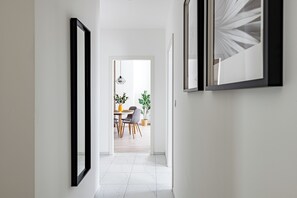 Deluxe-Apartment | Individuell dekoriert, individuell eingerichtet, Verdunkelungsvorhänge
