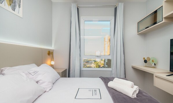 Leilighet – basic | Strykejern/-brett, wi-fi (inkludert) og sengetøy