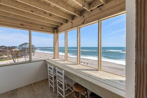 Interior - Everlasting Moon: Oceanfront | Remodeled | Pets OK (Rodanthe)