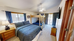 2 chambres, accès au Wi-Fi (inclus), literie fournie
