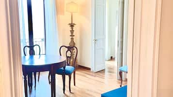 Suite Blu e Oro, Vista Collina | 2 bedrooms, Egyptian cotton sheets, premium bedding, down duvets