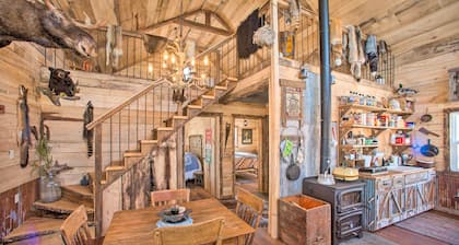Rustic Powersville Cabin: Secluded Countryside!
