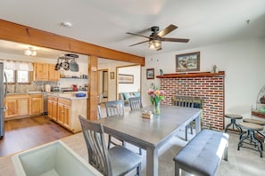 House (4 Bedrooms) | Interior - Lovely Tobyhanna Getaway w/ Game Room & Fire Pit! (Tobyhanna)