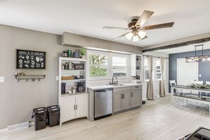 House (3 Bedrooms) | Interior - Dry Ridge Farmhouse w/ Hot Tub + Game Room! (Dry Ridge)