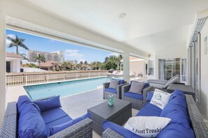 A heated pool - Seaside Home | Pool & Steps to Beach/Restaurants (Marco Island)