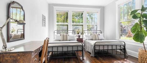 4 chambres, Wi-Fi gratuit, draps fournis