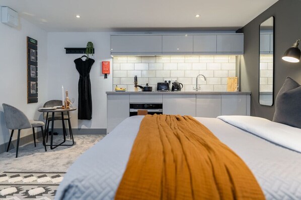 1 soveværelse, strygejern/strygebræt, Wi-Fi, sengetøj