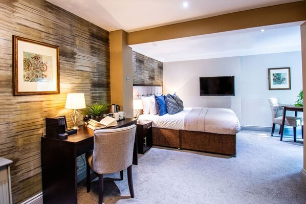 1 soveværelse, skrivebord, strygejern/strygebræt, Wi-Fi