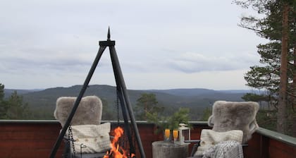 Cozy cabin with a wonderful view | Hiking trails | Silence
