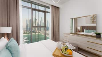 2 Schlafzimmer, Zimmersafe, Bügeleisen/Bügelbrett, kostenloses WLAN