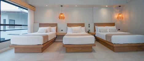 Pool Front Twin and Queen | Premium bedding, down comforters, minibar, in-room safe