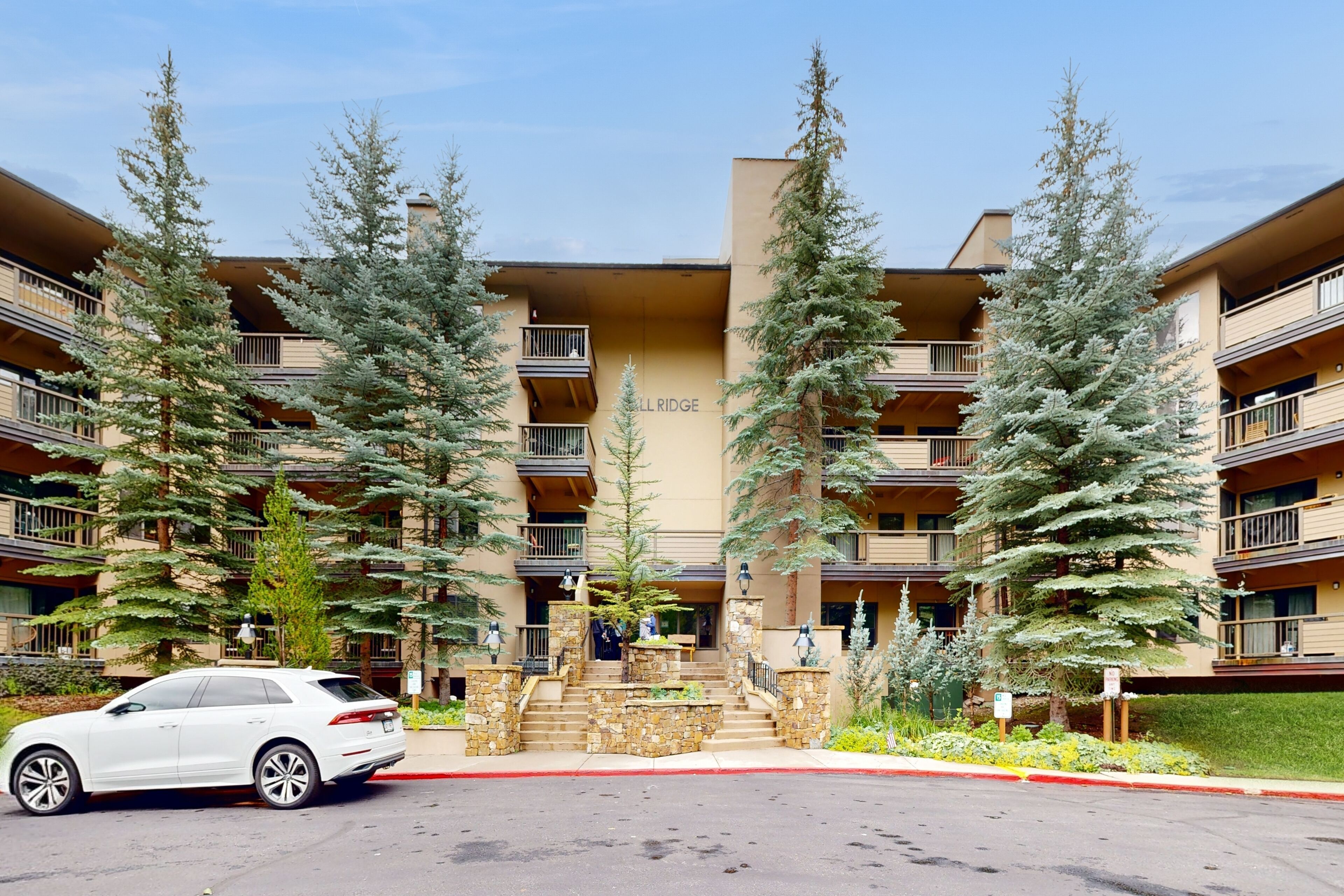 Facciata della struttura