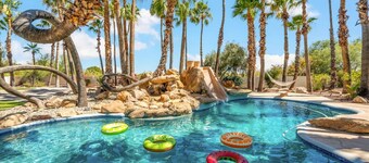 Resort Style Estate, 2 Houses, Putt-Putt Course, B-ball Court, Heated Pool