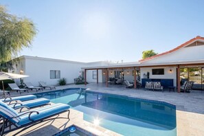 Una piscina climatizada