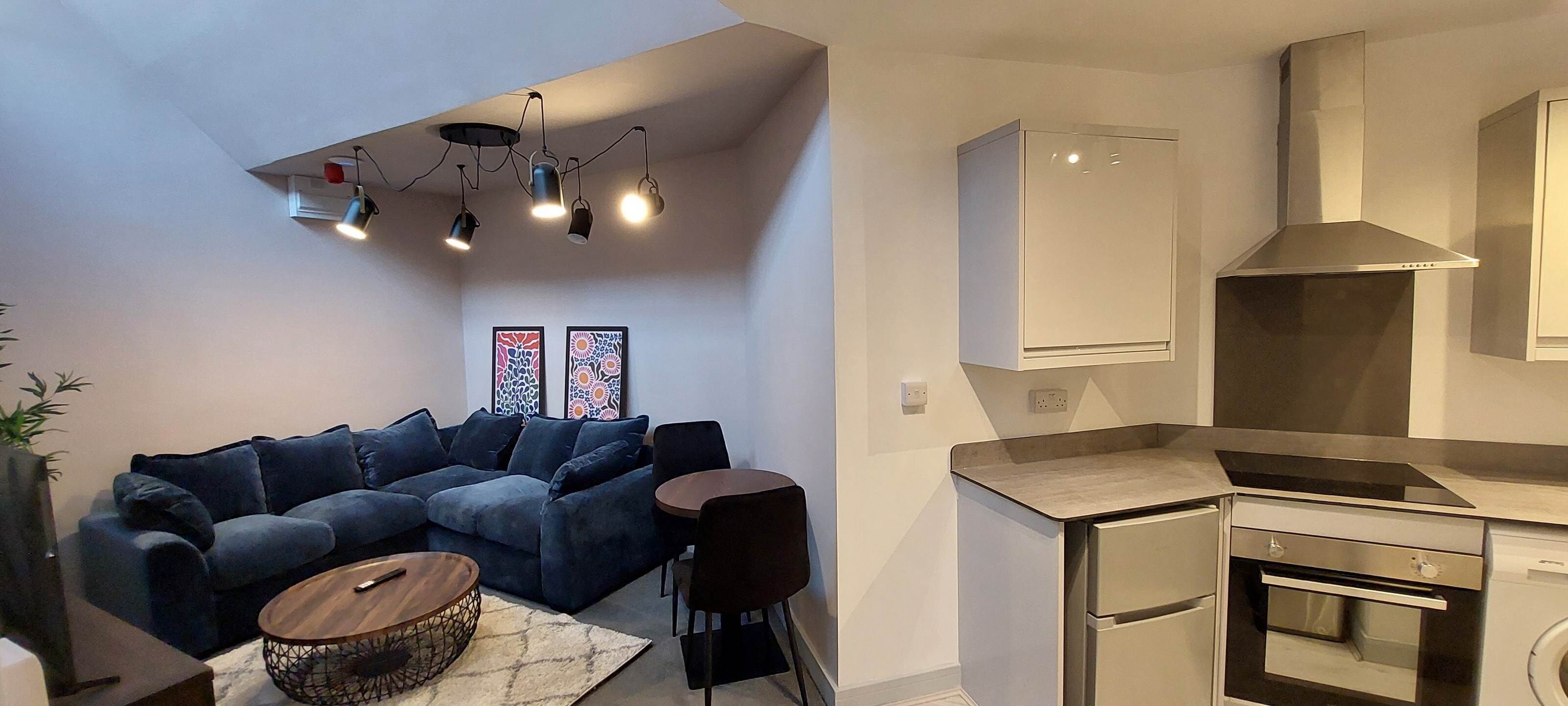 Appartement, 1 chambre, non-fumeurs | Coin séjour | TV connectée de 42 pouces avec chaînes numériques, Netflix