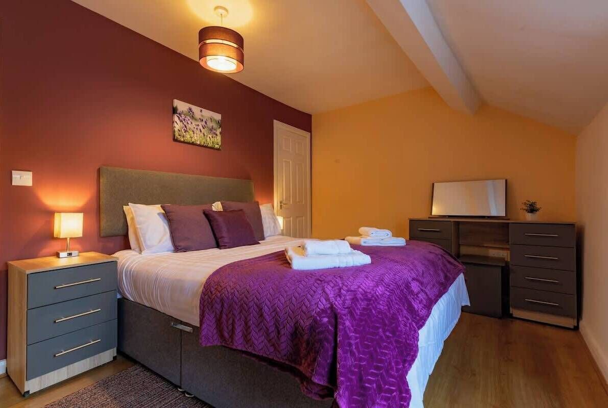 2 soverom, strykejern/-brett, wi-fi og sengetøy