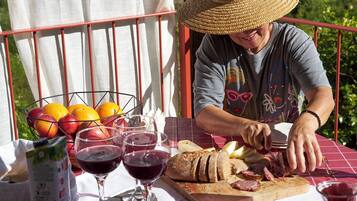 Udendørs spisemuligheder