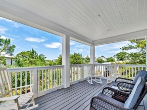 Hus, flere senger (Our Gulfview Escape) | Terrasse/patio