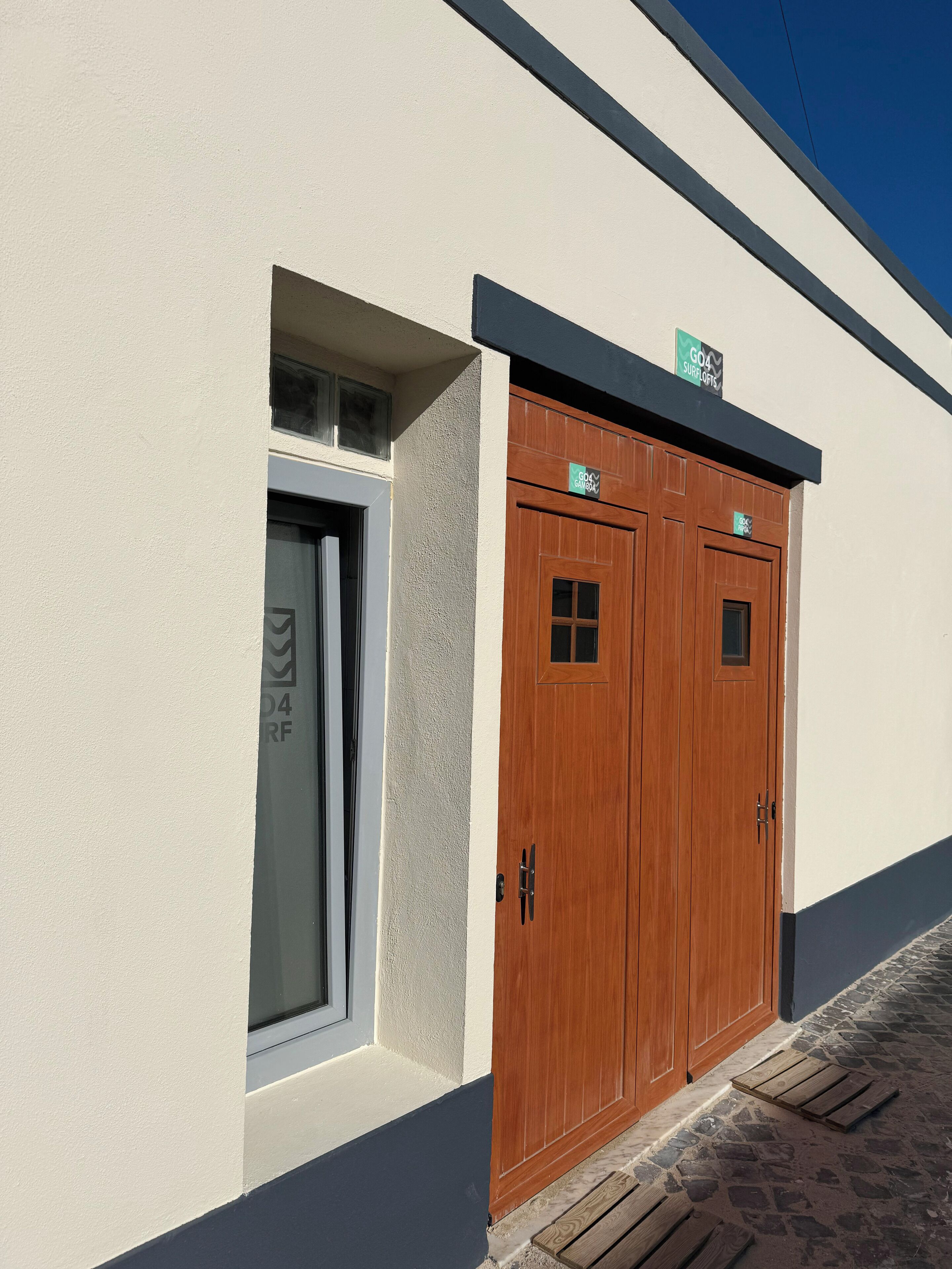 Fassade der Unterkunft