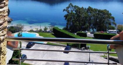 Chalet in combarro on the beach