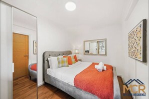 디럭스 아파트 | 1 개의 침실, 책상, 암막 커튼, �방음 설비