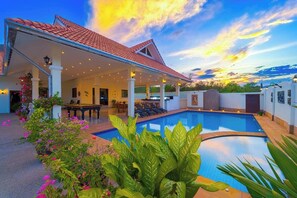 Outdoor pool - Private 3 Bedroom Pool Villa - PV7 (Hua Hin)