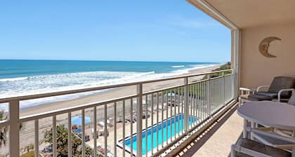 Oceanfront 2BR 2BA Condo Indian Harbour Beach Coastal Charm, #403