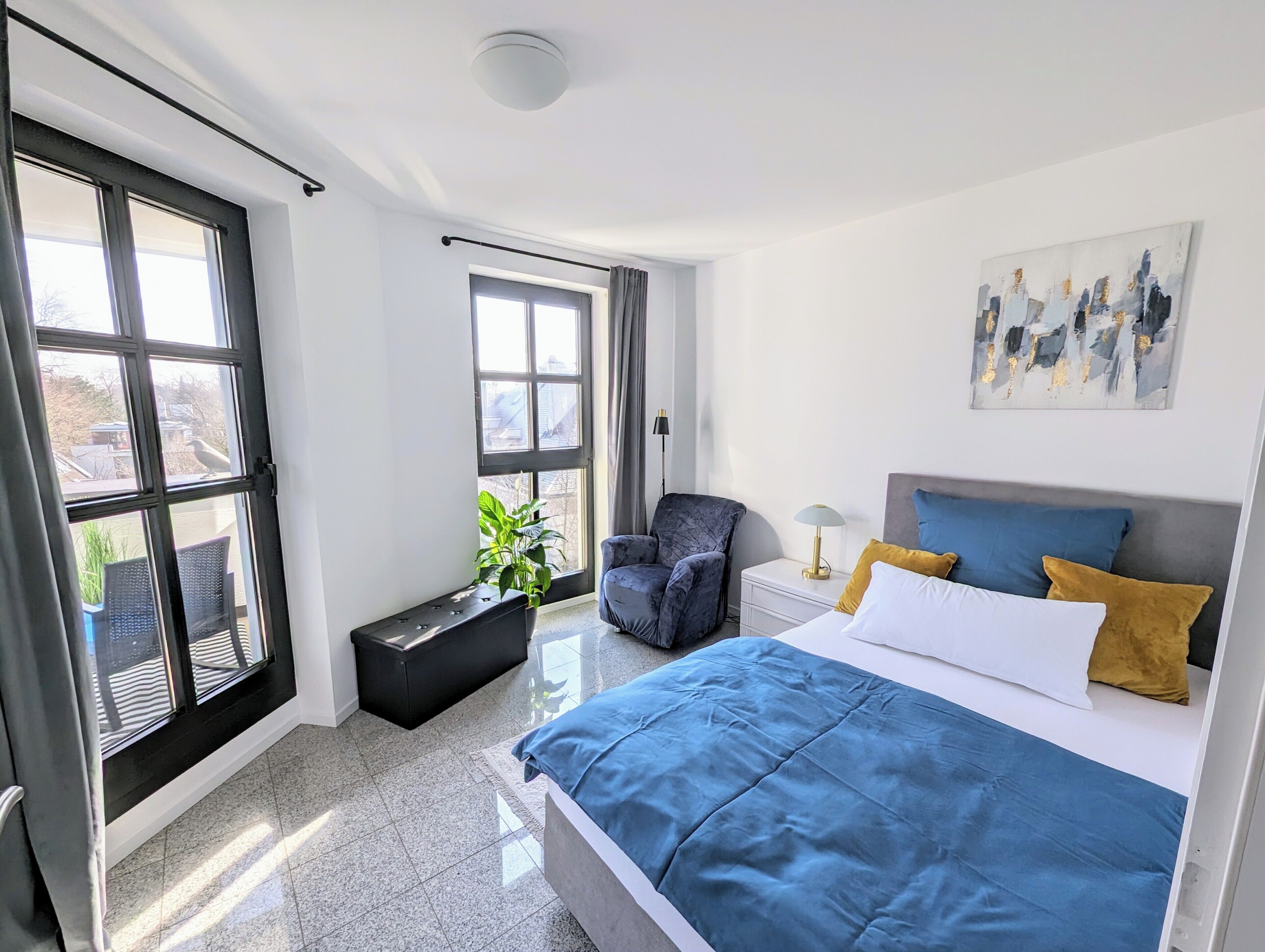 2 chambres, fer et planche à repasser, Wi-Fi gratuit, draps fournis