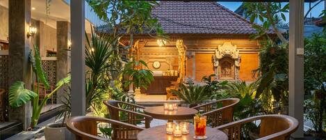 Restauration en plein air