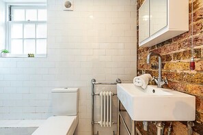Shower, hair dryer