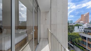 Design Apartment, Balcony, City View | Balcony