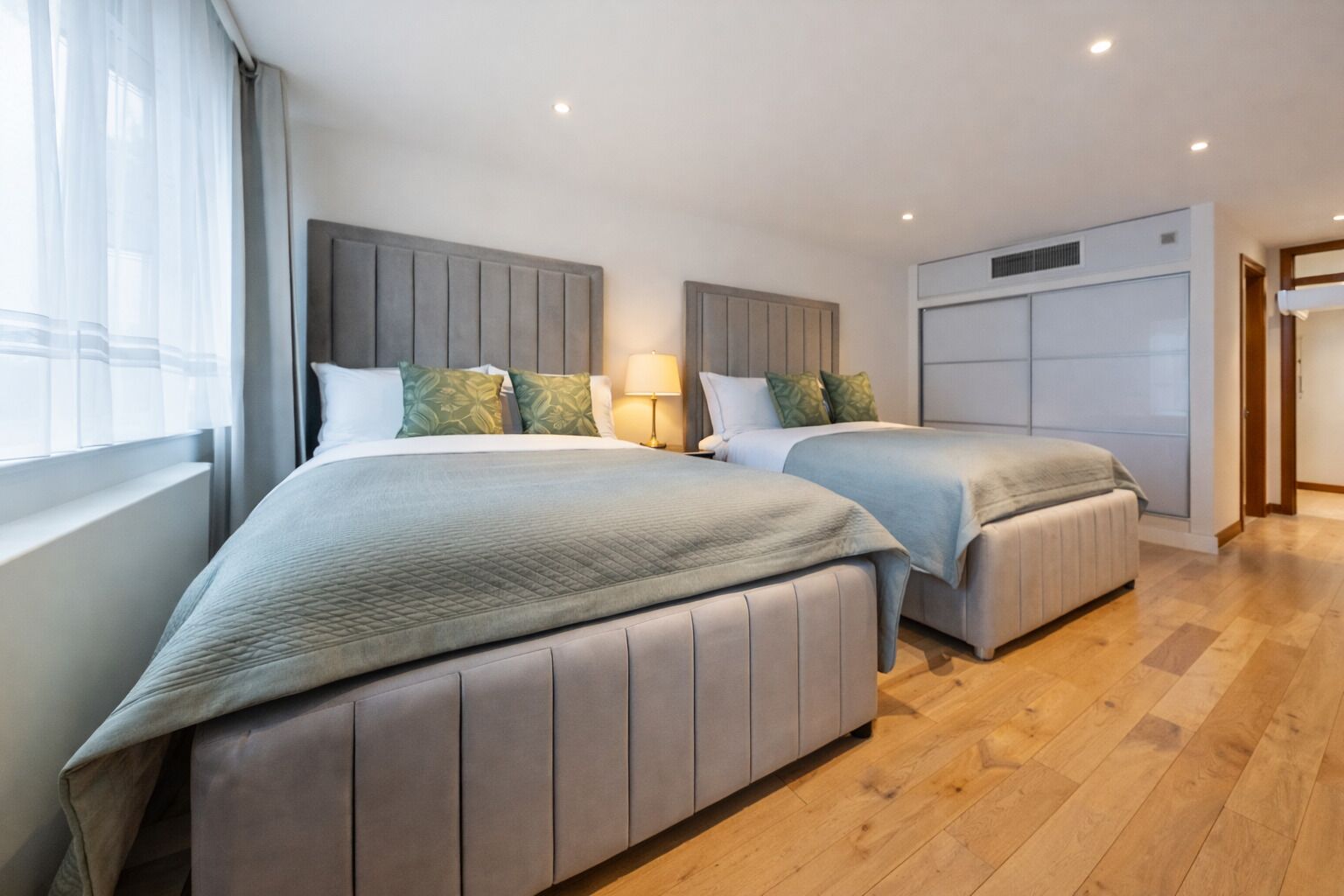 Deluxe Apartment, 2 Bedrooms | 2 bedrooms, laptop workspace, iron/ironing board, free WiFi