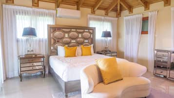Presidential Villa, Multiple Bedrooms, Courtyard View, Executive Level | In-room safe, individually decorated, individually furnished