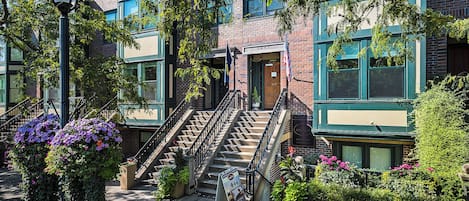 Fachada de la propiedad